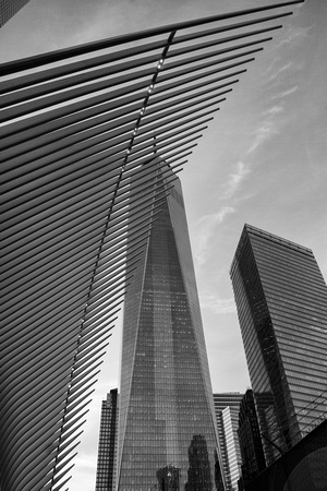 Oculus in the shadow of the Freedom Tower